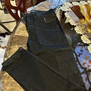 Oat New York Women's Black Straight Leg Jeans